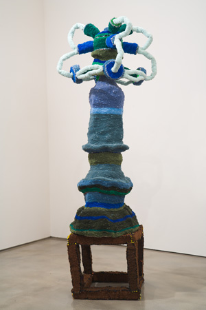 Pipe cleaner sculpture by Ted Fullwood