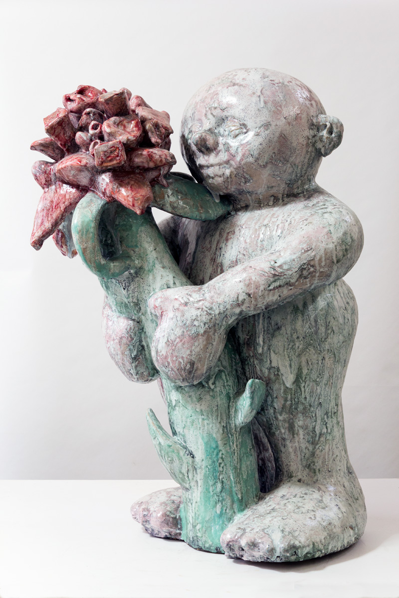 Ceramic sculpture by Ted Fullwood